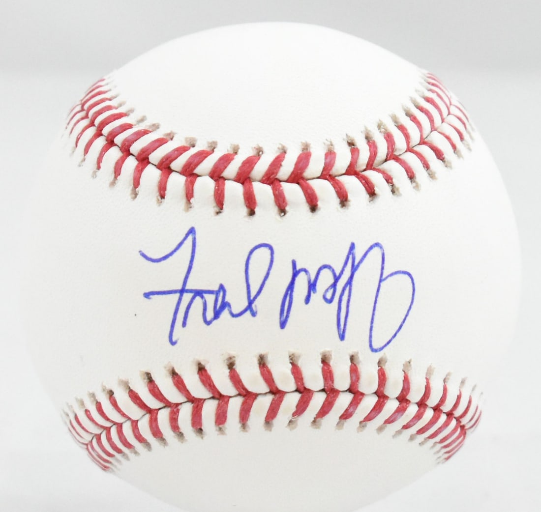 Fred McGriff Signed Rawlings OML Baseball Atlanta Braves Beckett Auth (1 of 3)