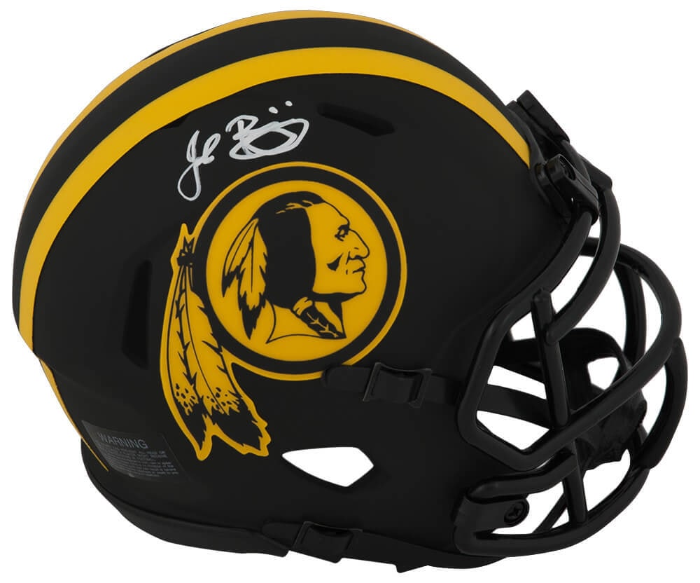 John Riggins Signed Riddell Eclipse Mini Helmet with COA (1 of 1)