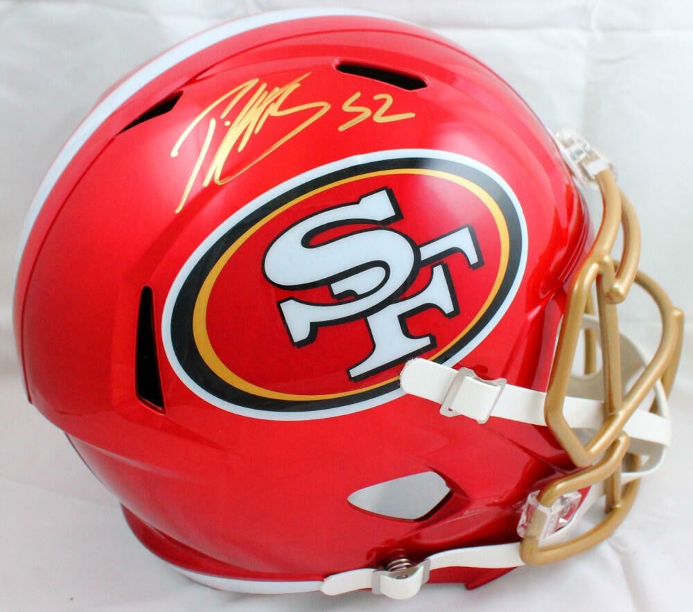 Patrick Willis Autographed San Francisco 49ers Flash Helmet Beckett Certified (1 of 9)