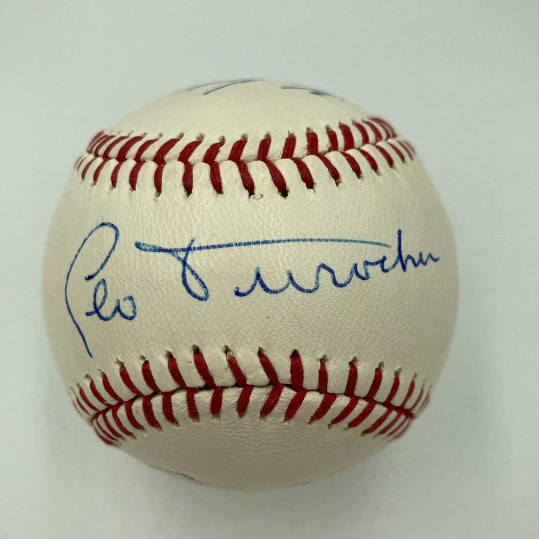 1968 Chicago Cubs Multi Signed Baseball Ernie Banks Leo Durocher Fergie Jenkins (1 of 6)