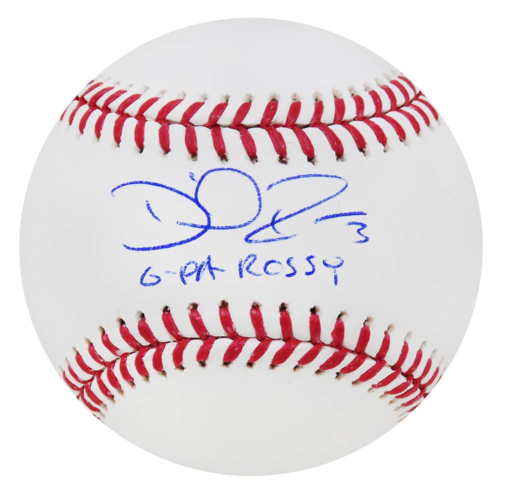 David Ross Signed Cubs MLB Baseball with G-Pa Rossy Inscription (1 of 1)