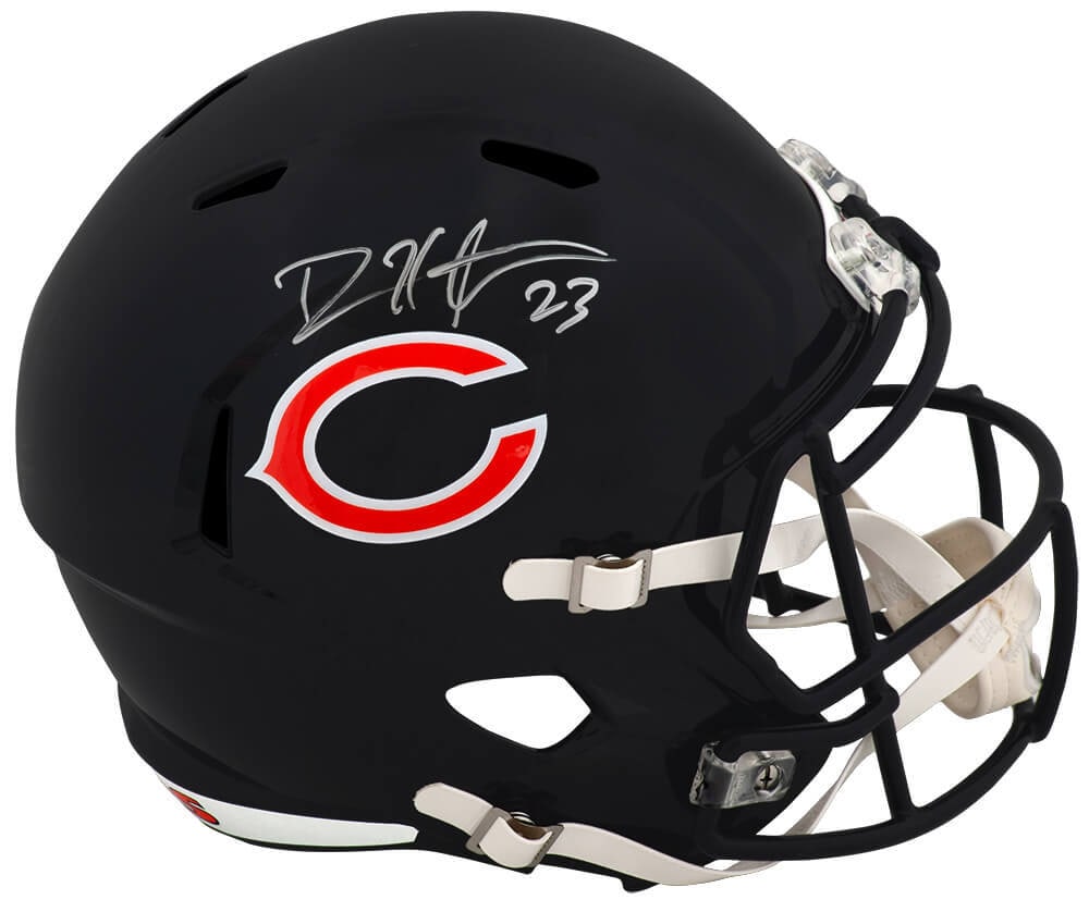 Devin Hester Signed Chicago Bears Riddell Full Size Helmet with COA (1 of 1)