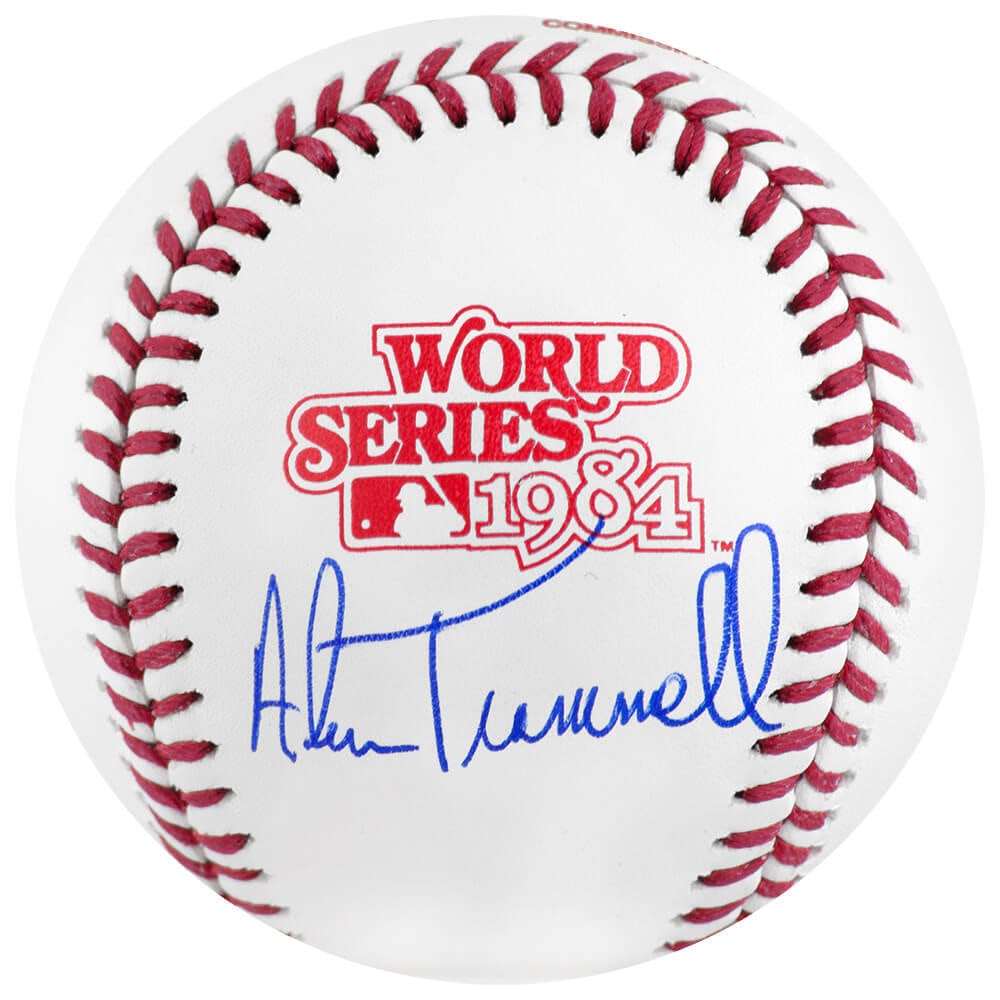 Alan Trammell Signed 1984 World Series Baseball with COA (1 of 1)