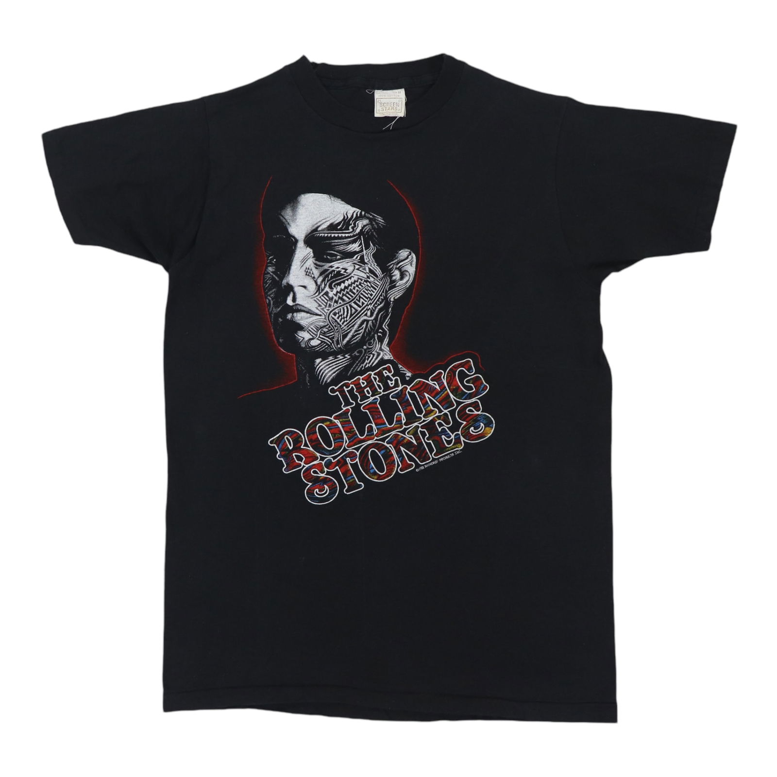 Vintage 1981 Rolling Stones Tattoo You Shirt Black Cotton: Vintage 1981 Rolling Stones Tattoo You Shirt Black Cotton Discover this original vintage 1981 Rolling Stones Tattoo You shirt, a true collector's item that showcases the iconic graphics of the legenda