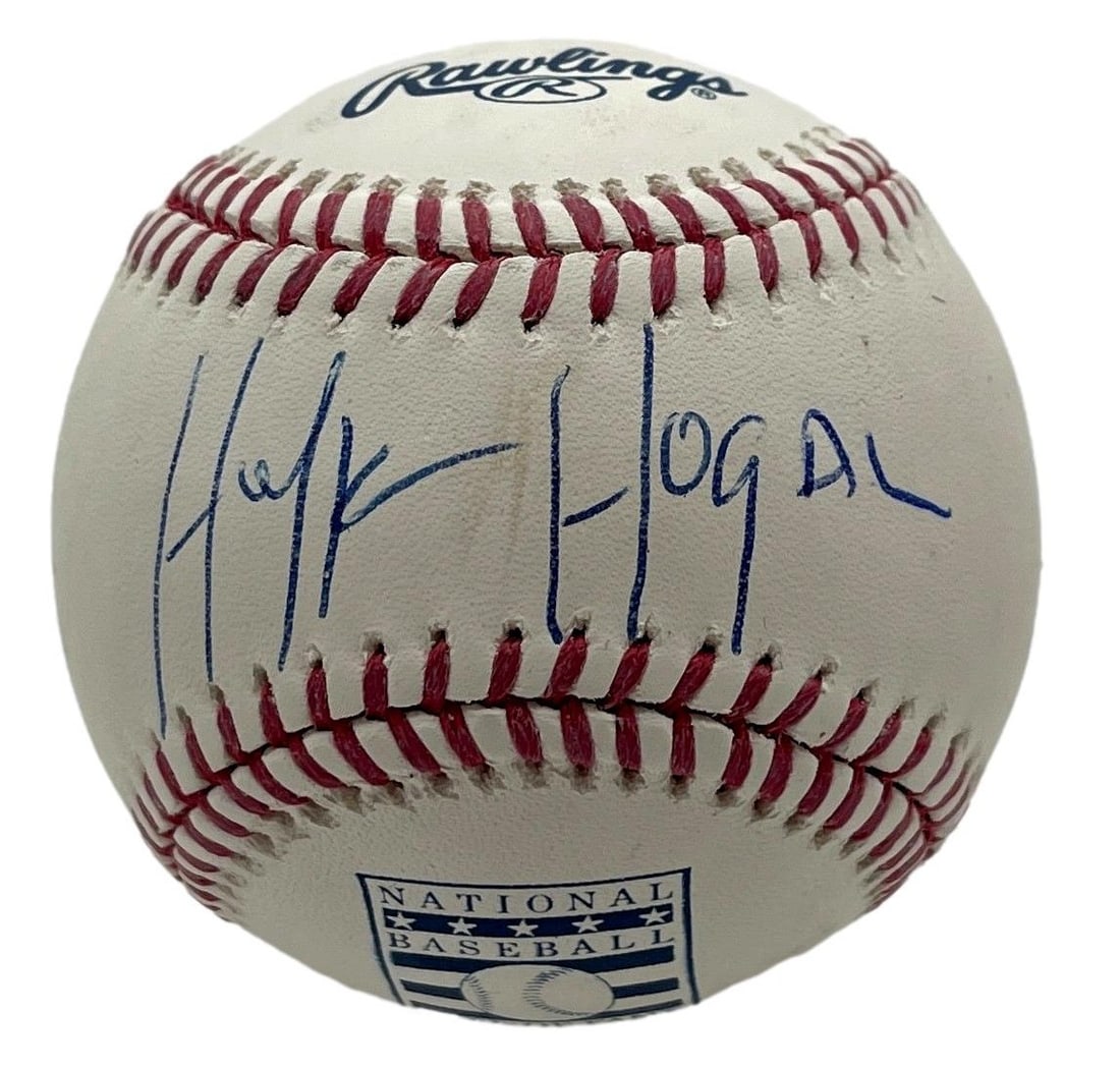 Hulk Hogan Autographed OML Baseball WWF Champion JSA Authenticated (1 of 3)