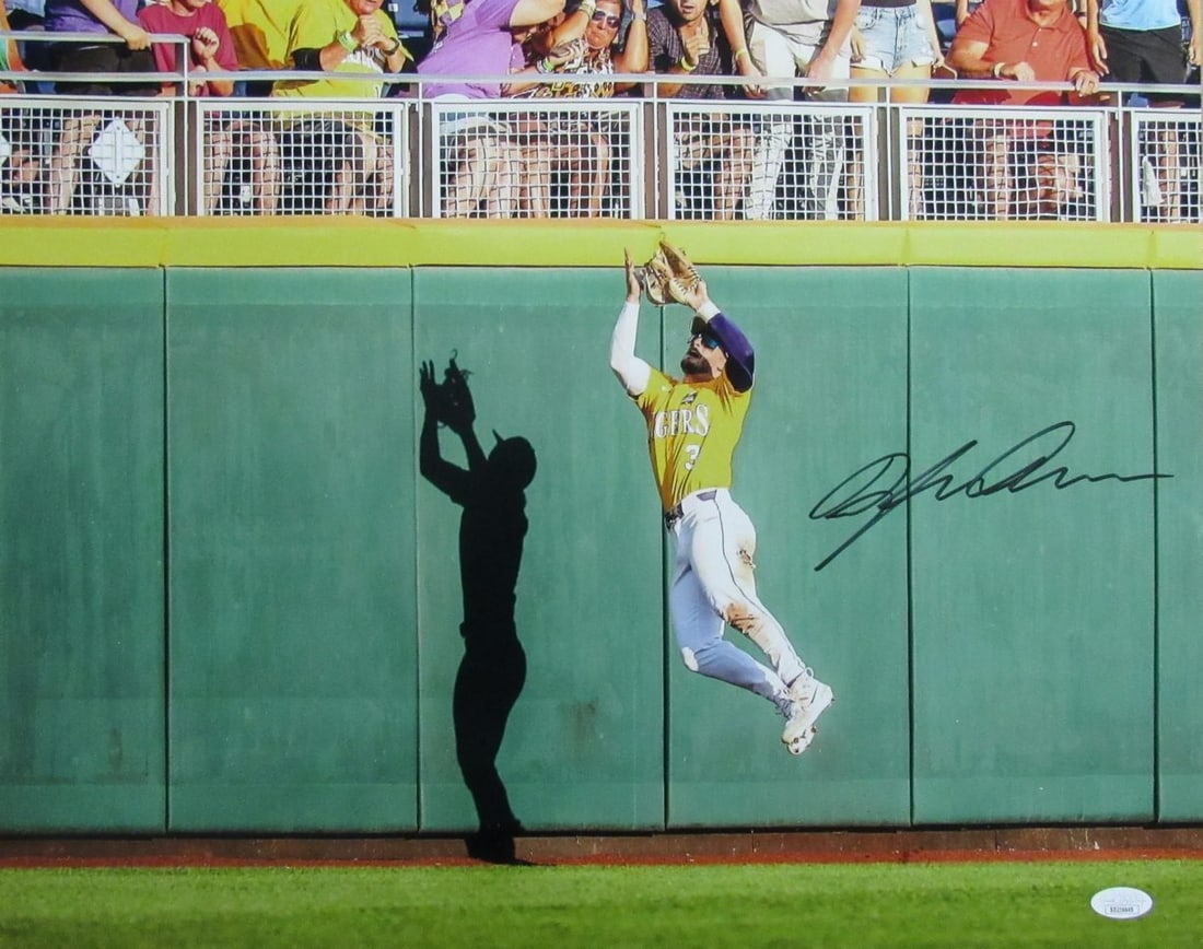 Dylan Crews Signed 16x20 Photo LSU Tigers JSA Authenticated: Dylan Crews Signed 16x20 Photo LSU Tigers JSA Authenticated This item features a Dylan Crews Autographed 16x20 Photo representing the LSU Tigers, a must-have for any baseball fan. The autograph has be