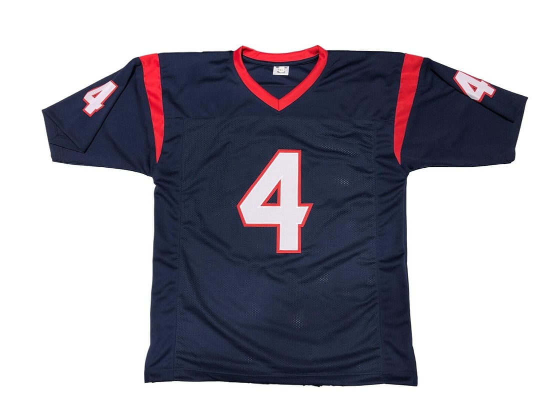 DeShaun Watson Autographed Houston Texans Jersey JSA Certified (1 of 3)