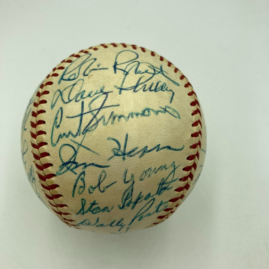 1953 Philadelphia Phillies Team Signed Baseball JSA COA (1 of 8)