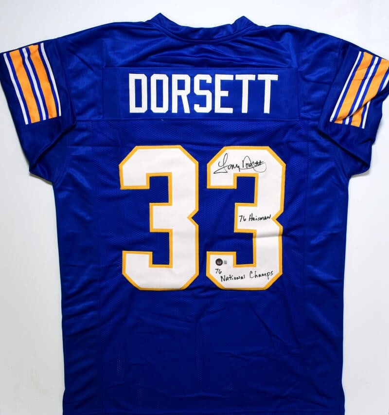 Tony Dorsett Signed Pittsburgh Panthers Jersey with BAS Authentication (1 of 12)