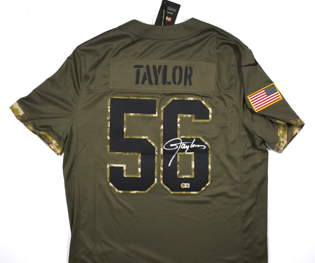 Lawrence Taylor Signed NY Giants Limited Nike Jersey Beckett Holo (1 of 3)