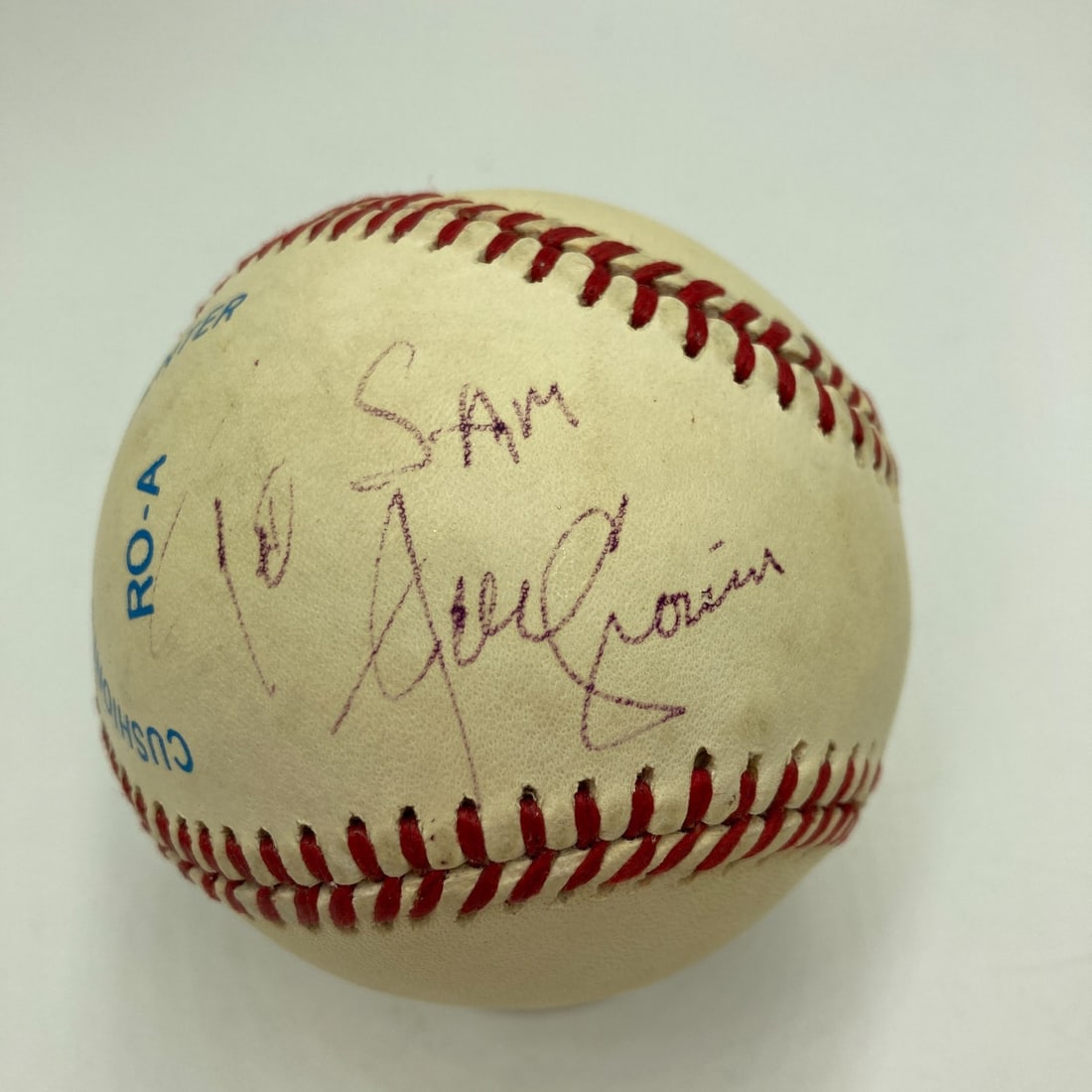 Joe Cronin Autographed Official American League Baseball JSA COA (1 of 5)