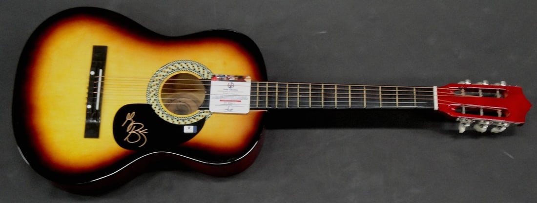 Greg Bates Autographed 38in Guitar with Global Authentics Authentication (1 of 4)