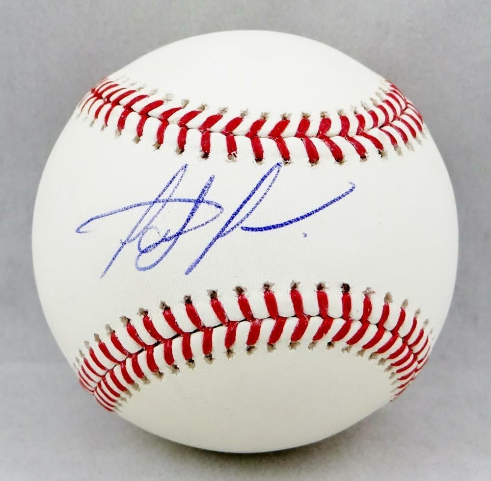 Fernando Tatis Jr Signed Rawlings OML Baseball JSA Authenticated (1 of 3)