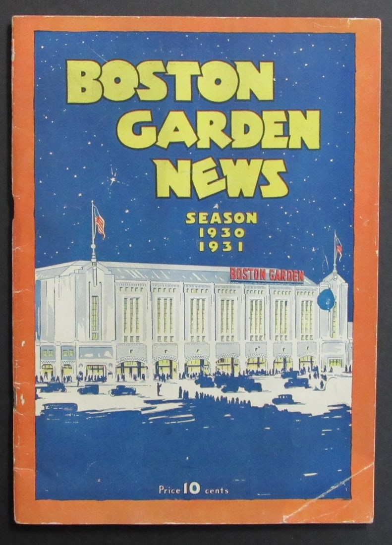 1930-31 Boston Garden News Basketball Season Yearbook (1 of 5)