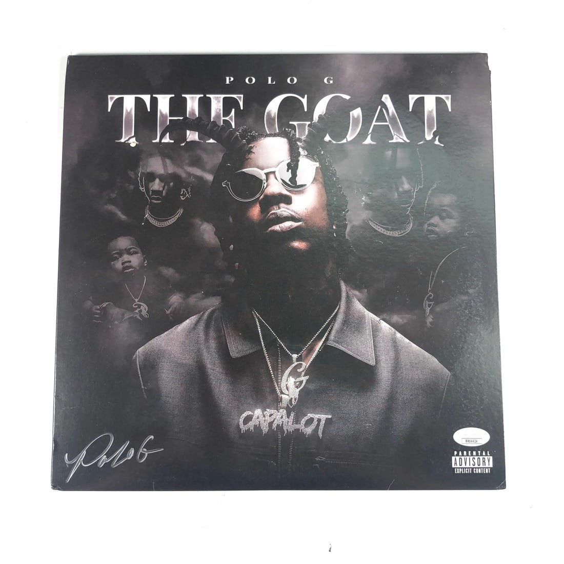 Polo G The Goat LP Vinyl Signed JSA Authenticated Album (1 of 4)