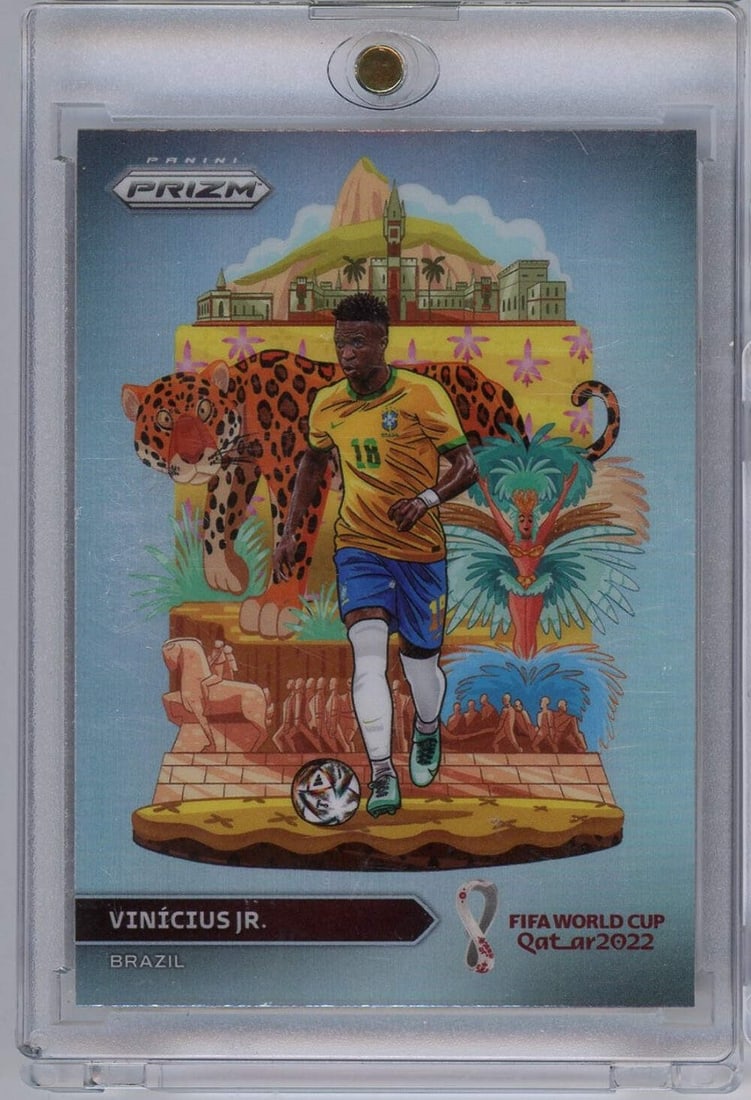 2022 Panini Prizm Vinicius Jr #3 Case Hit Graded Card (1 of 2)
