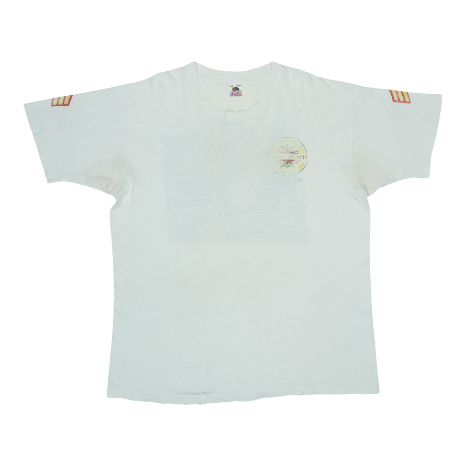 1992 The Beatles Sgt Peppers Vintage Shirt 100% Cotton White (1 of 12)