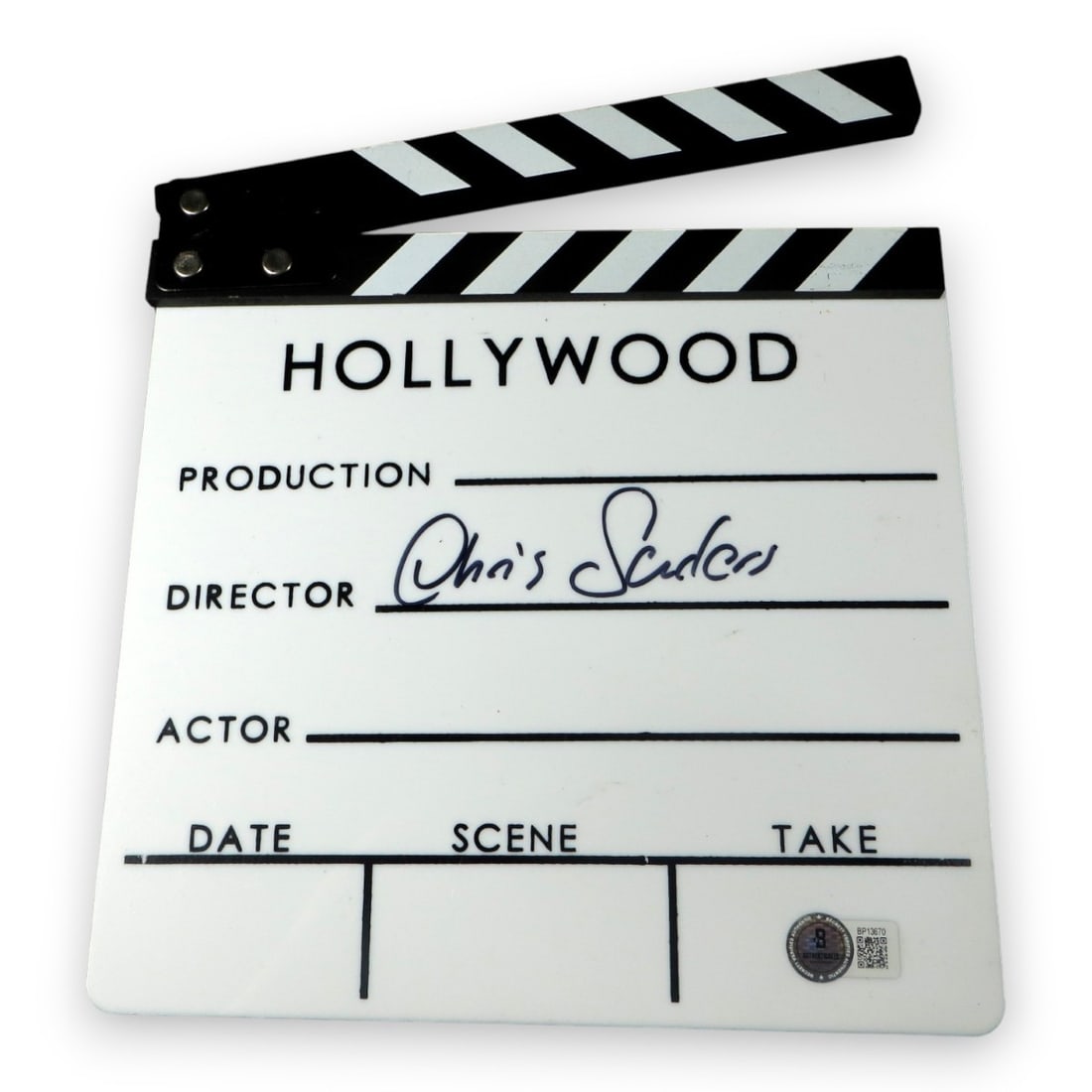Chris Sanders Signed How to Train Your Dragon Movie Clapper Beckett Authenticated (1 of 3)
