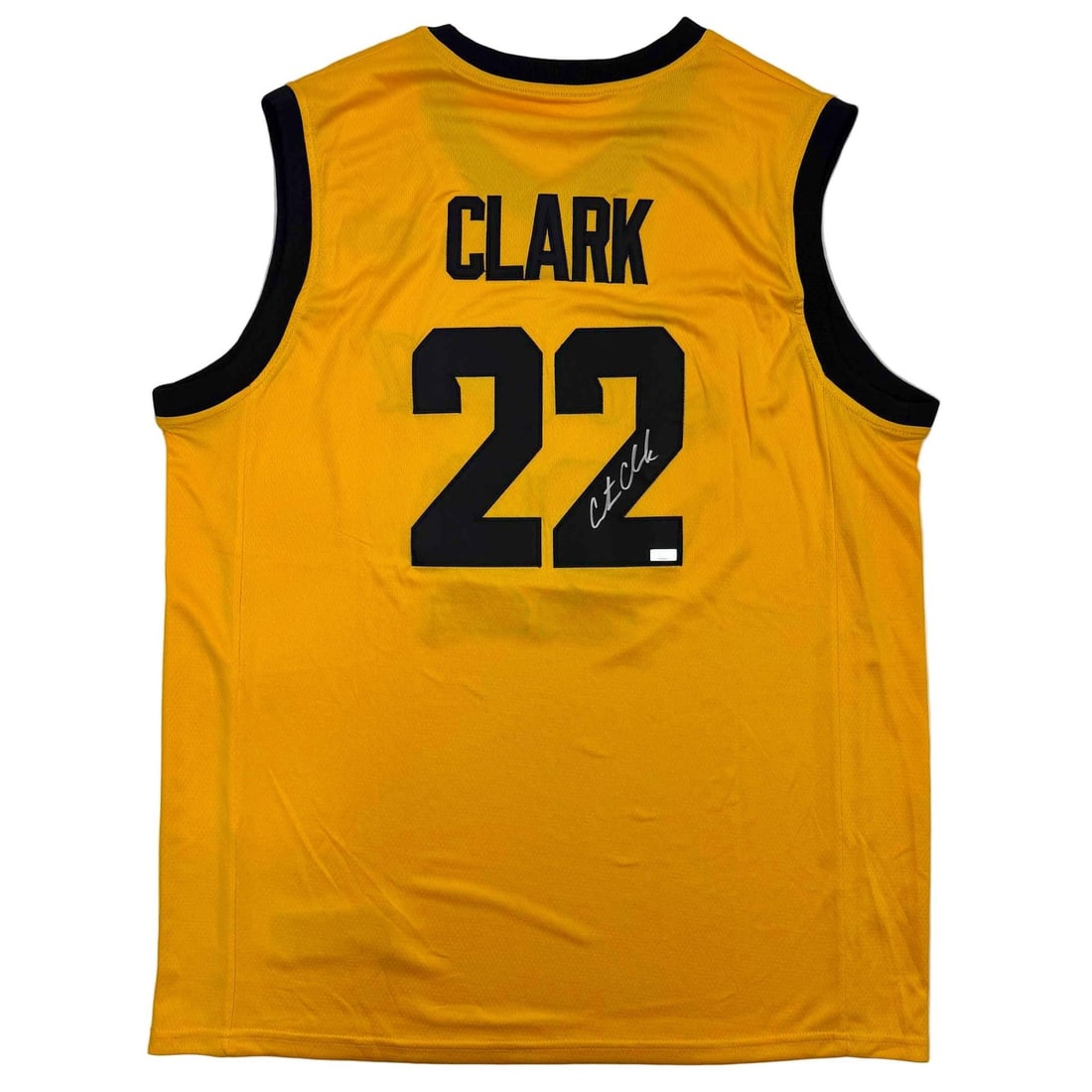 Caitlin Clark Signed Iowa Hawkeyes Basketball Jersey Panini Authenticated: Caitlin Clark Signed Iowa Hawkeyes Basketball Jersey Panini Authenticated This authentic Caitlin Clark Iowa Hawkeyes yellow basketball jersey is autographed and comes with a Certificate of Authenticit