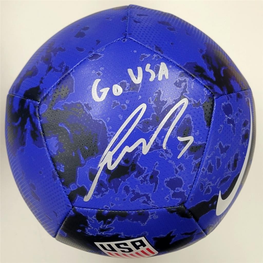 Gio Reyna Signed Soccer Ball Go USA JSA Authenticated (1 of 3)