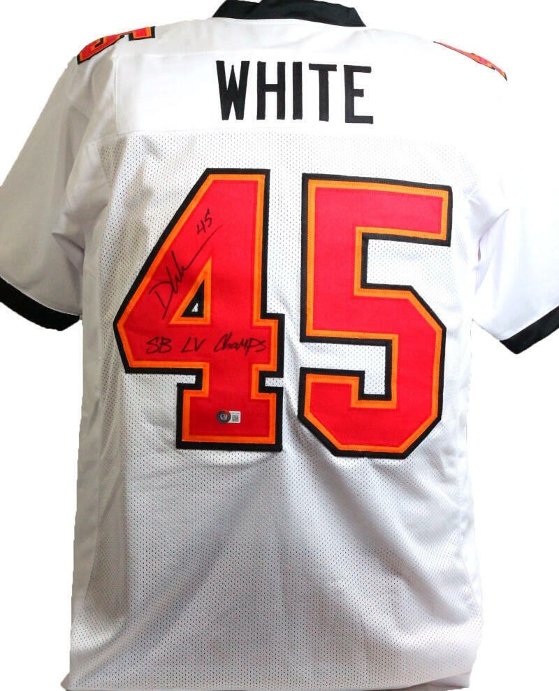 Devin White Signed Pro Style Jersey Tampa Bay Buccaneers Beckett Authenticated (1 of 7)
