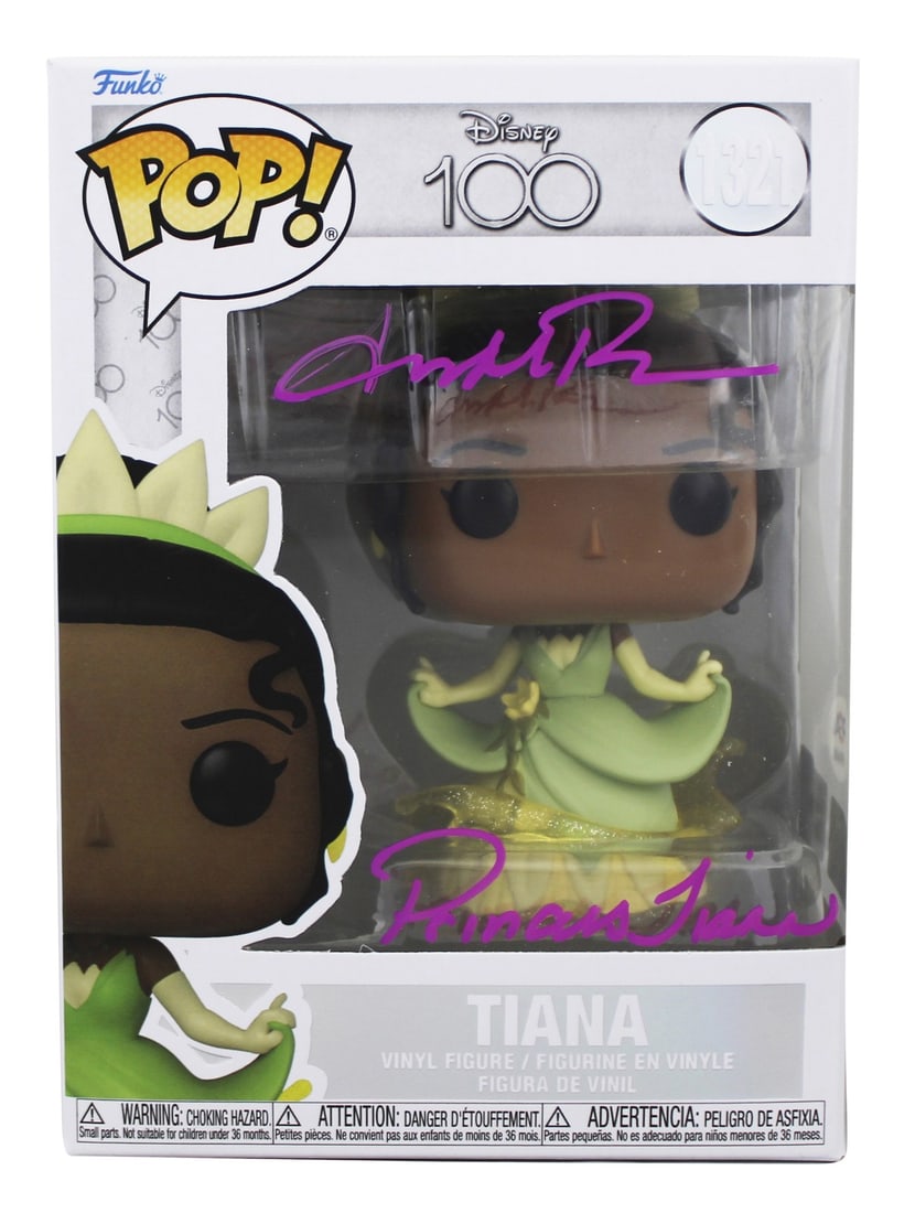 Anika Noni Rose Signed Princess Tiana Funko Pop Vinyl Figure PSA/DNA #1321 (1 of 7)