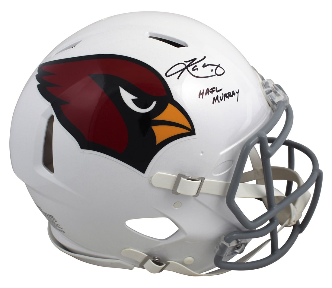 Kyler Murray Signed Cardinals Proline Speed Helmet Hail Murray BAS Authenticated (1 of 7)