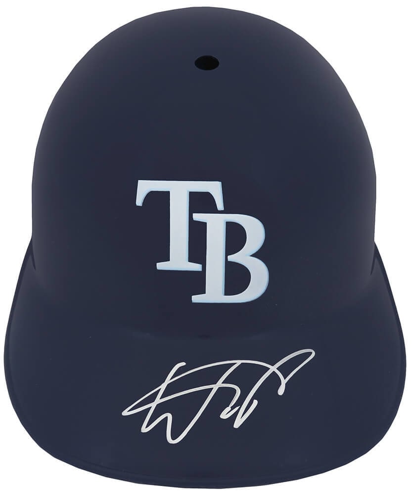 Wander Franco Signed Tampa Bay Rays Replica Helmet with COA (1 of 1)