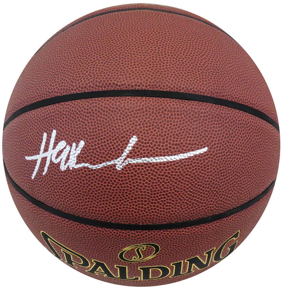 Hakeem Olajuwon Signed Spalding Elevation NBA Basketball with COA (1 of 1)