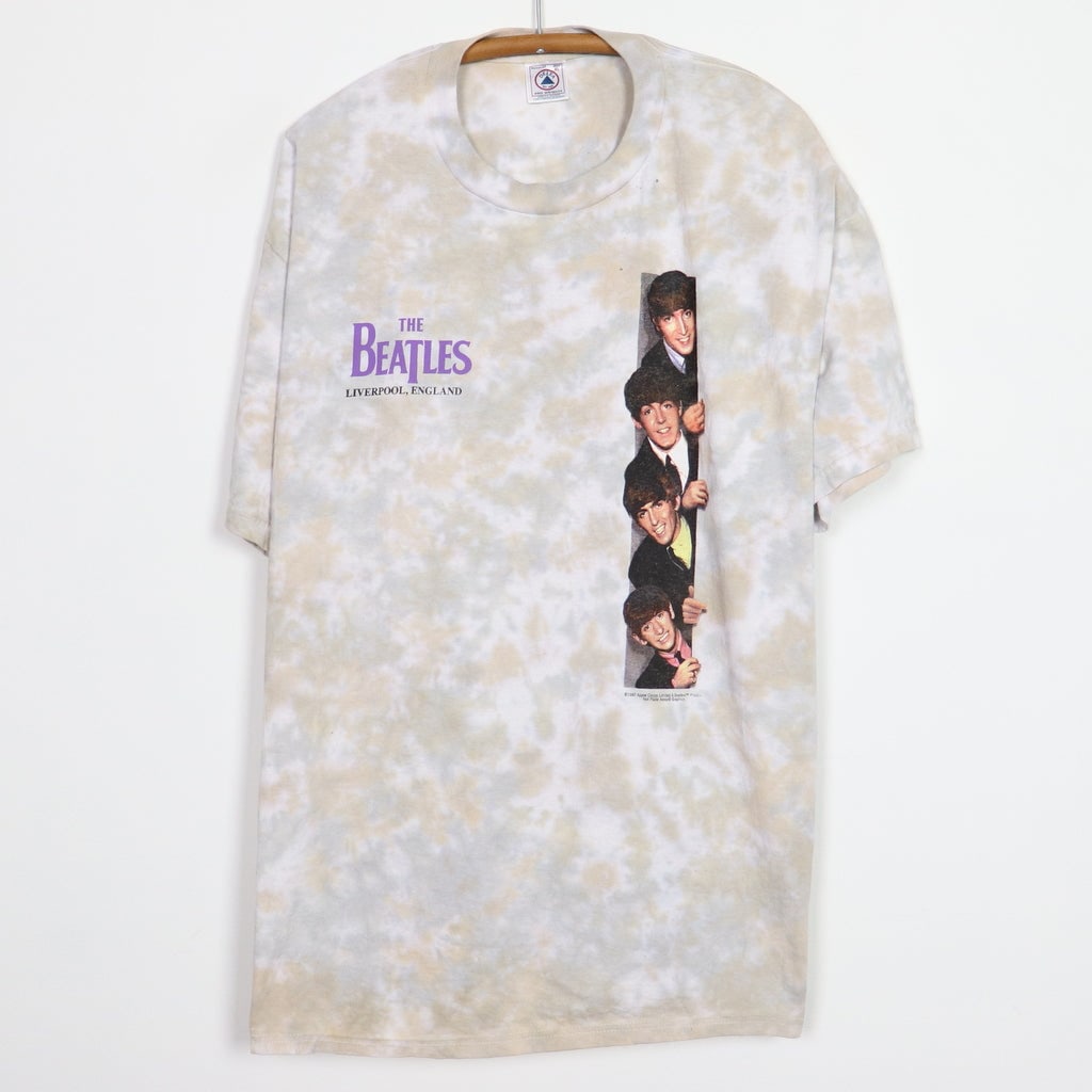 Vintage 1997 The Beatles Tie Dye Shirt from Liverpool (1 of 6)