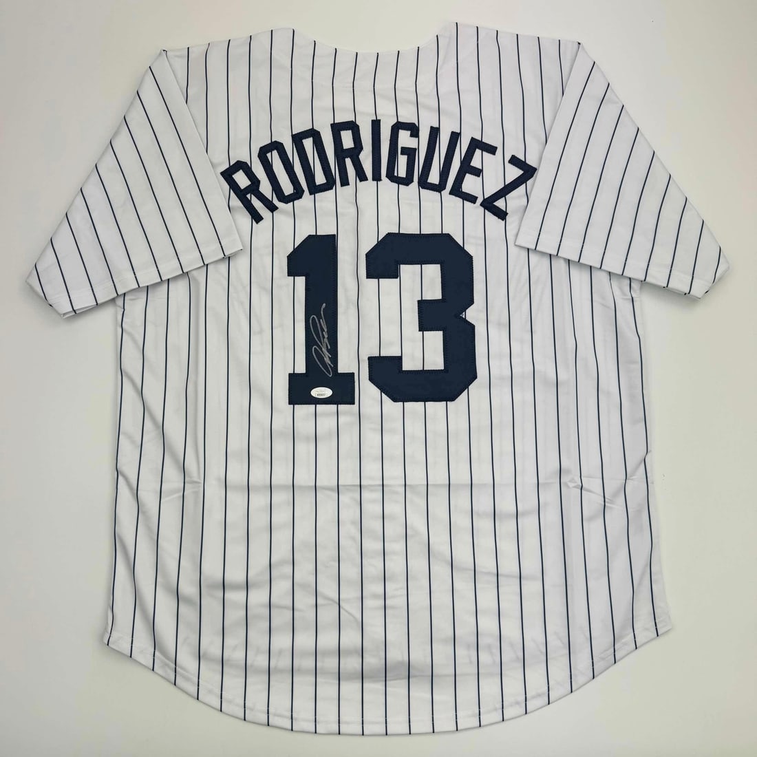 Autographed Alex Rodriguez New York Yankees Pinstripe Jersey JSA COA (1 of 4)