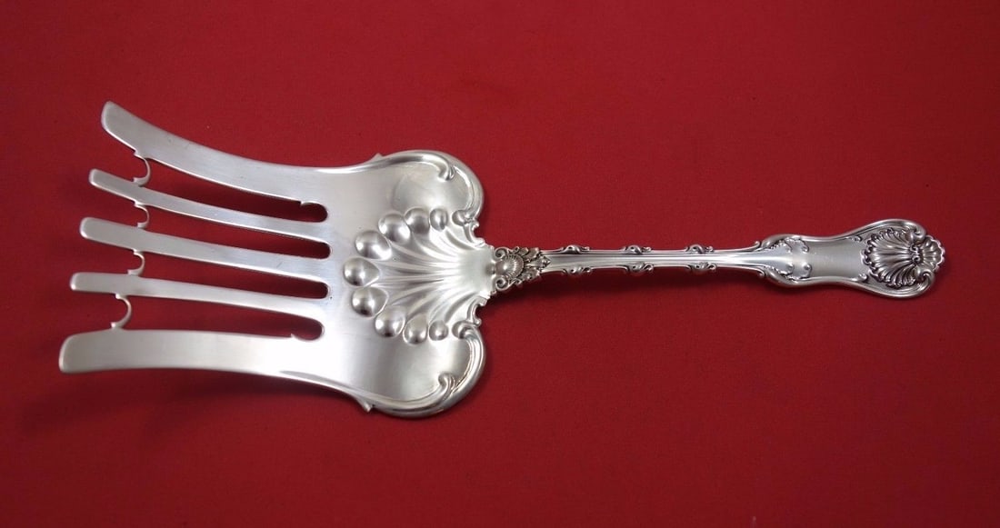 Whiting Imperial Queen Sterling Silver Asparagus Fork 8.5" (1 of 1)