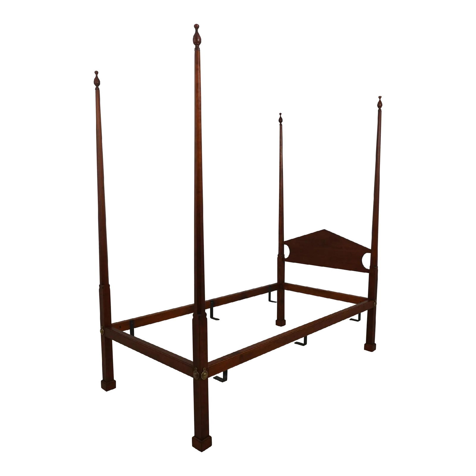 Dr Dimes Cherry Twin Pencil Point Bed Handcrafted 25 Years Old (1 of 10)