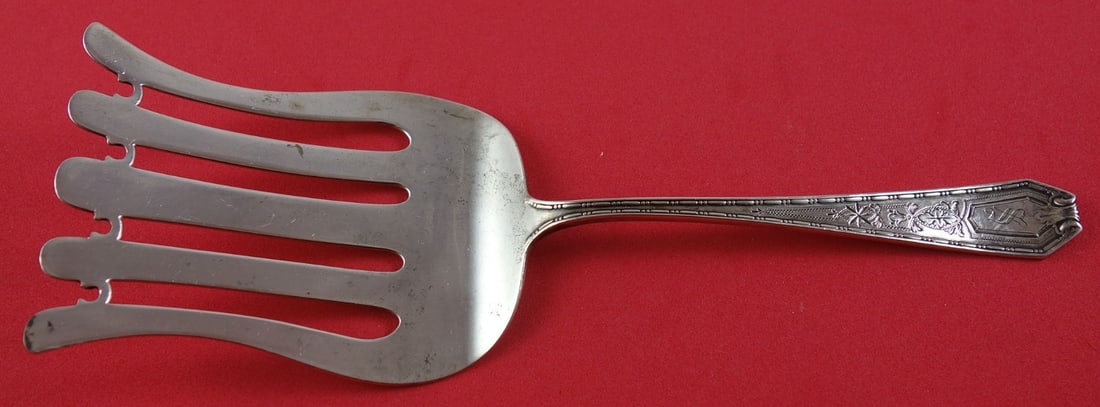 Whiting Madam Morris A Engraved Sterling Silver Asparagus Fork 8.5" (1 of 1)