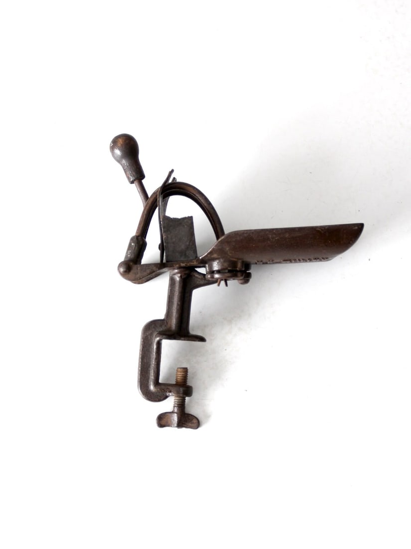 Antique Goodell Co Cast Iron Cherry Pitter Clamp-On Design (1 of 9)