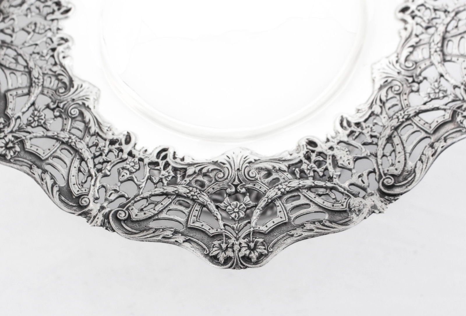 Vintage Sterling Silver Tazza by Graff Washbourne & Dunn 1910 - 4