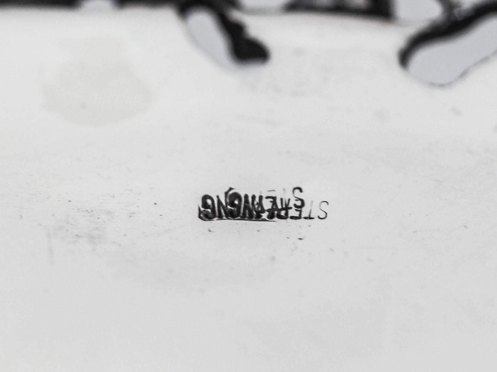 Vintage Sterling Silver Tazza by Graff Washbourne & Dunn 1910 - 6