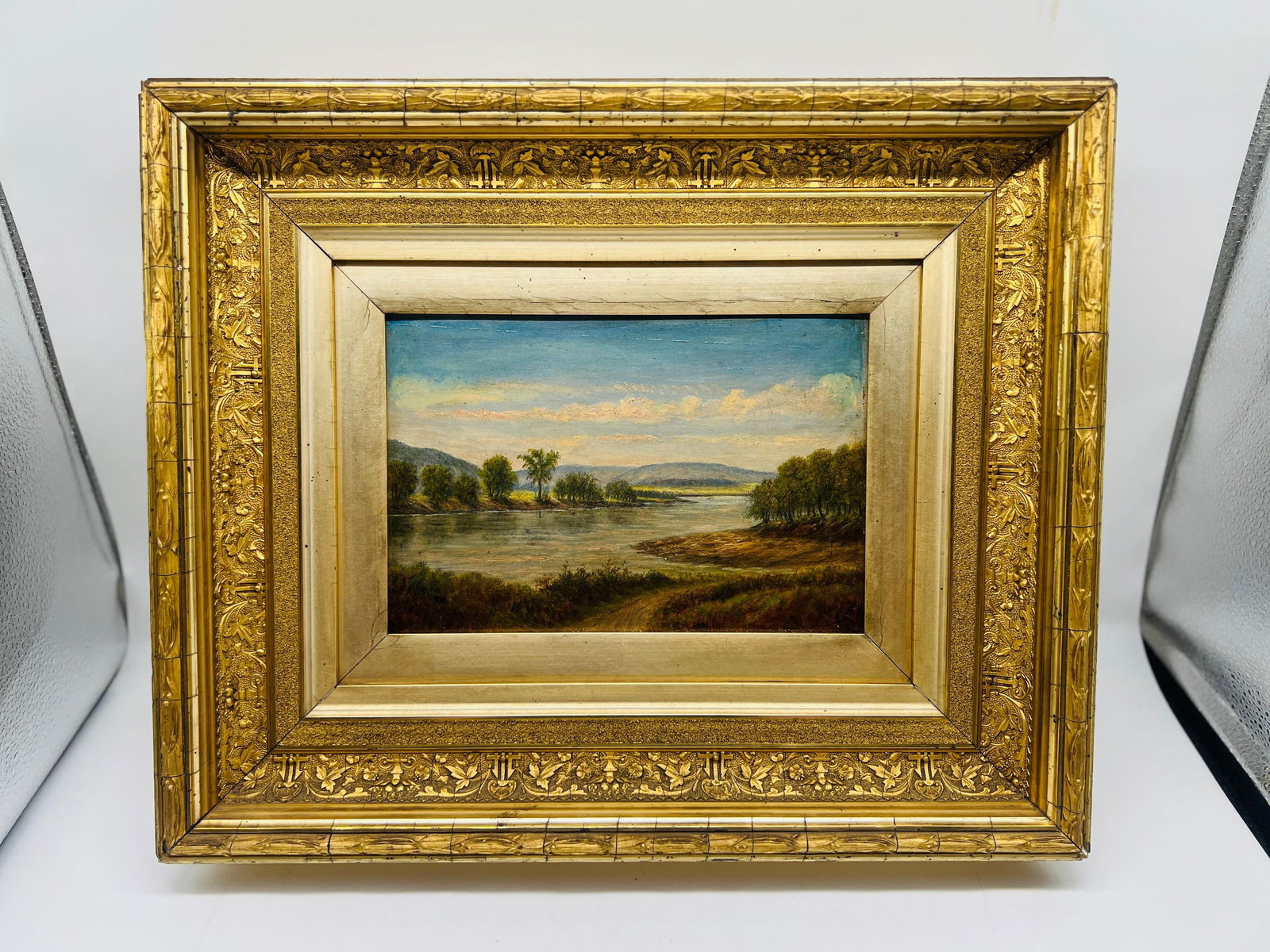 19th Century American School Oil Landscape New Hampshire School (1 of 8)