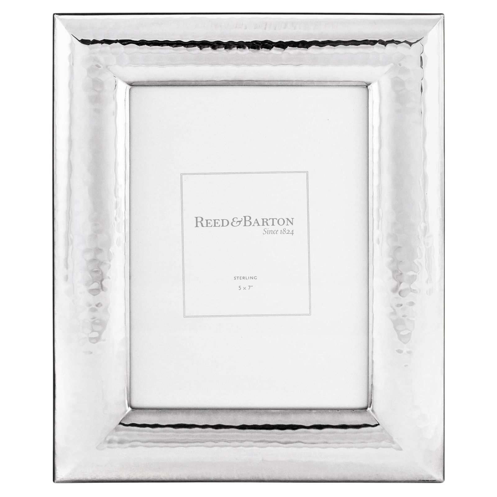 Reed & Barton Hammered Sterling Silver Picture Frame 10 in Italy (1 of 4)