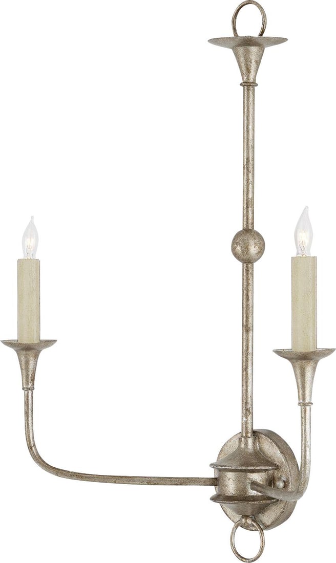 Currey Nottaway 2-Light Pyrite Bronze Wall Sconce Dimmable (1 of 4)