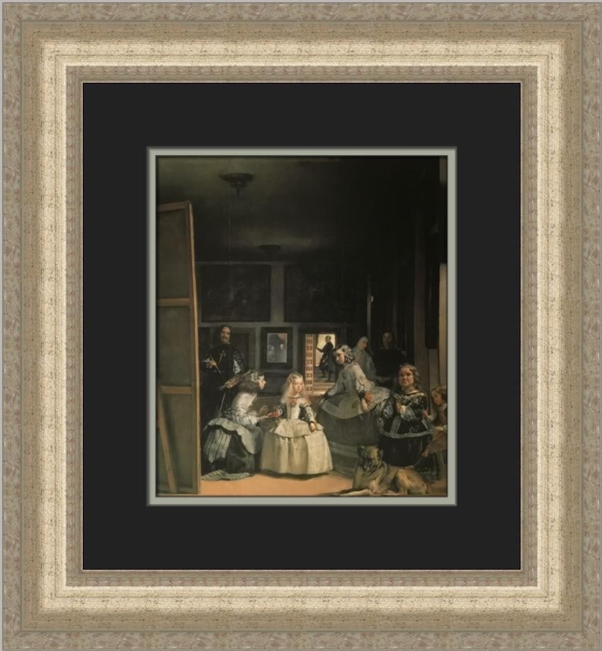 Diego Velazquez The Maids of Honor Custom Framed Art Print 18x17 (1 of 2)