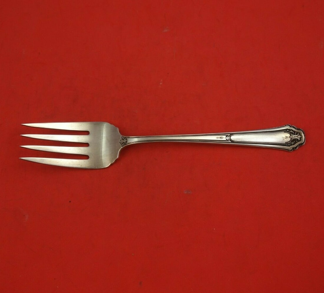 Wallace Princess Anne Sterling Silver Serving Fork 7 3/4 Inches Vintage (1 of 3)