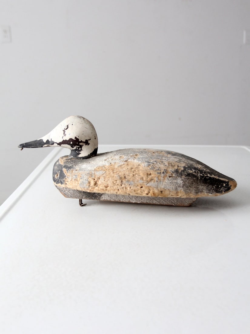 Vintage Hand-Painted Cork Drake Goldeneye Duck Decoy (1 of 10)