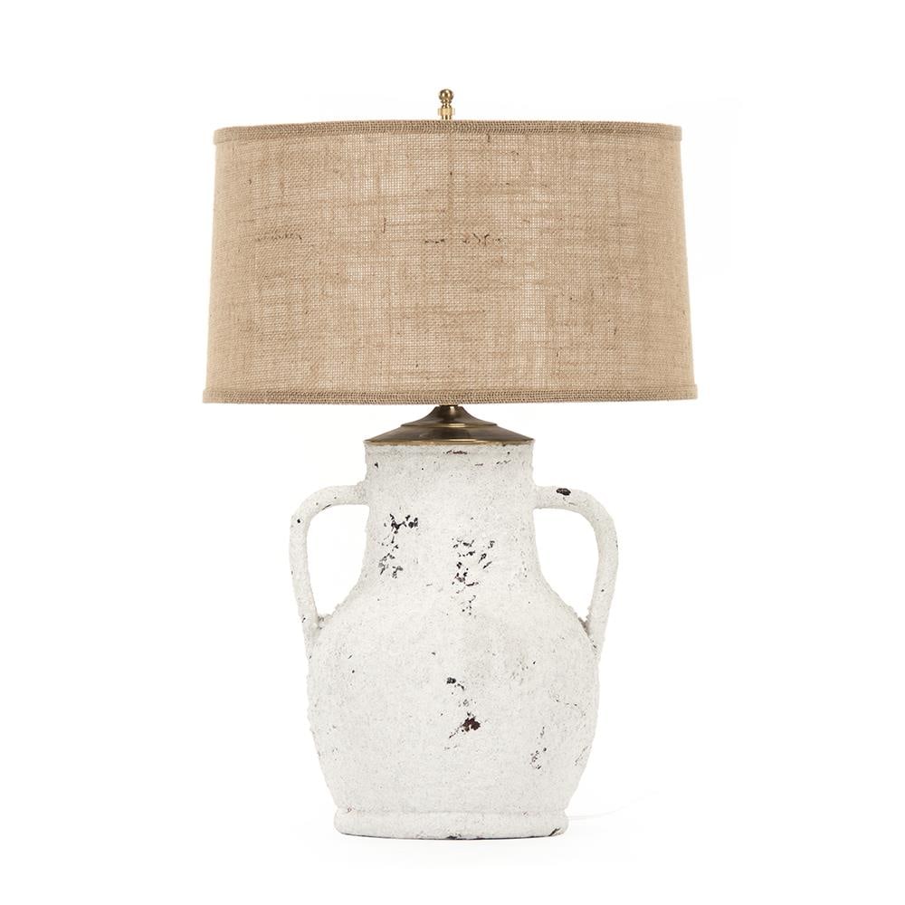 Zentique Scott Transitional Ivory Table Lamp Alabaster Finish: Zentique Scott Transitional Ivory Table Lamp Alabaster Finish Illuminate your space with the stunning Scott Lamp, a perfect blend of elegance and functionality. This ivory table lamp features a beauti