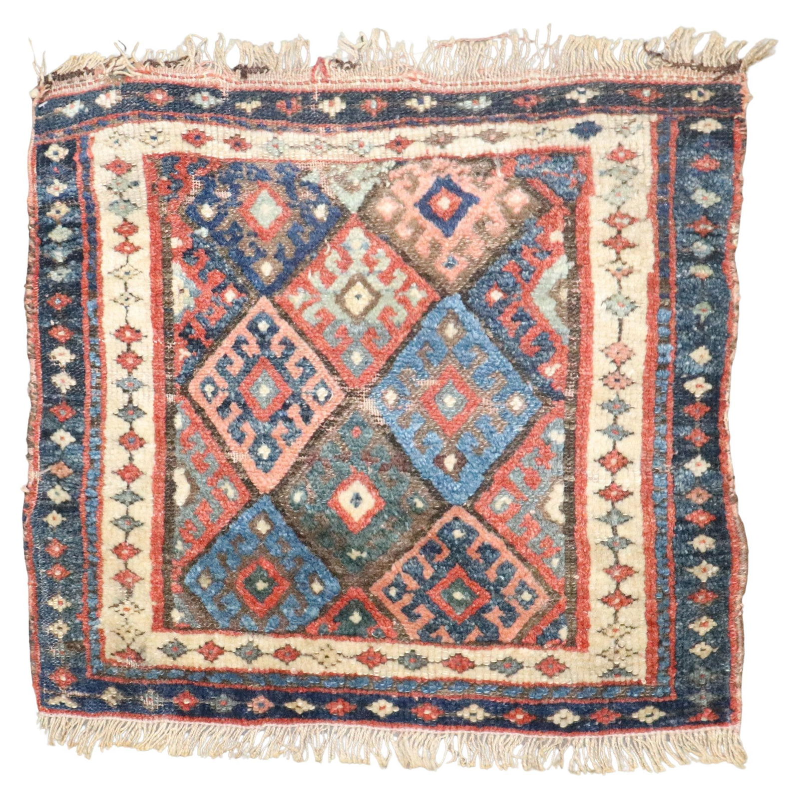 Early 20th Century Jaff Kurd Bagface Tribal Wool Rug (1 of 4)