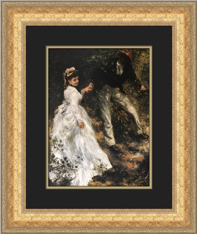 Pierre-Auguste Renoir The Promenade Custom Framed Art Print 1984 (1 of 2)