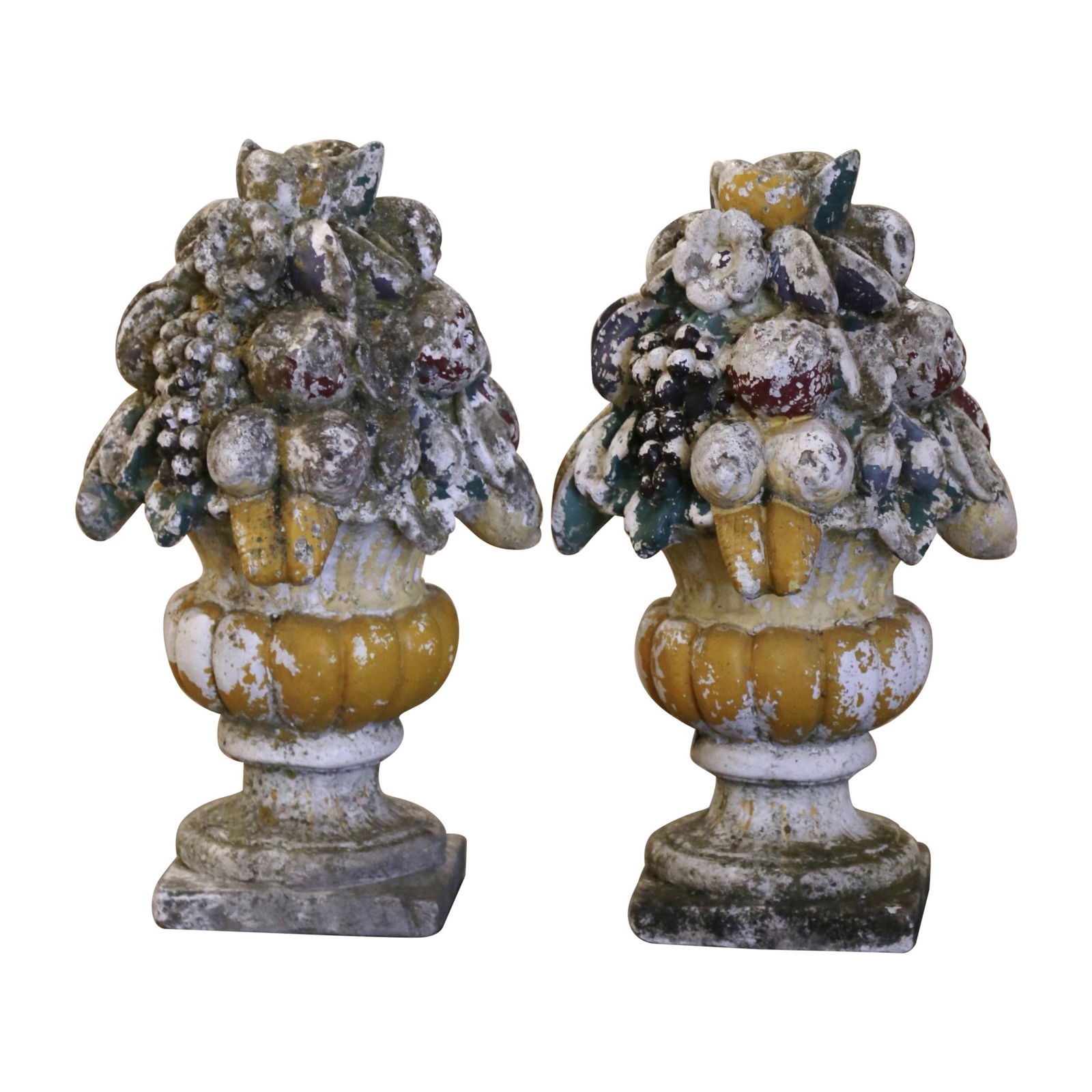 19th Century French Neoclassical Outdoor Vases Set of 2 (1 of 7)