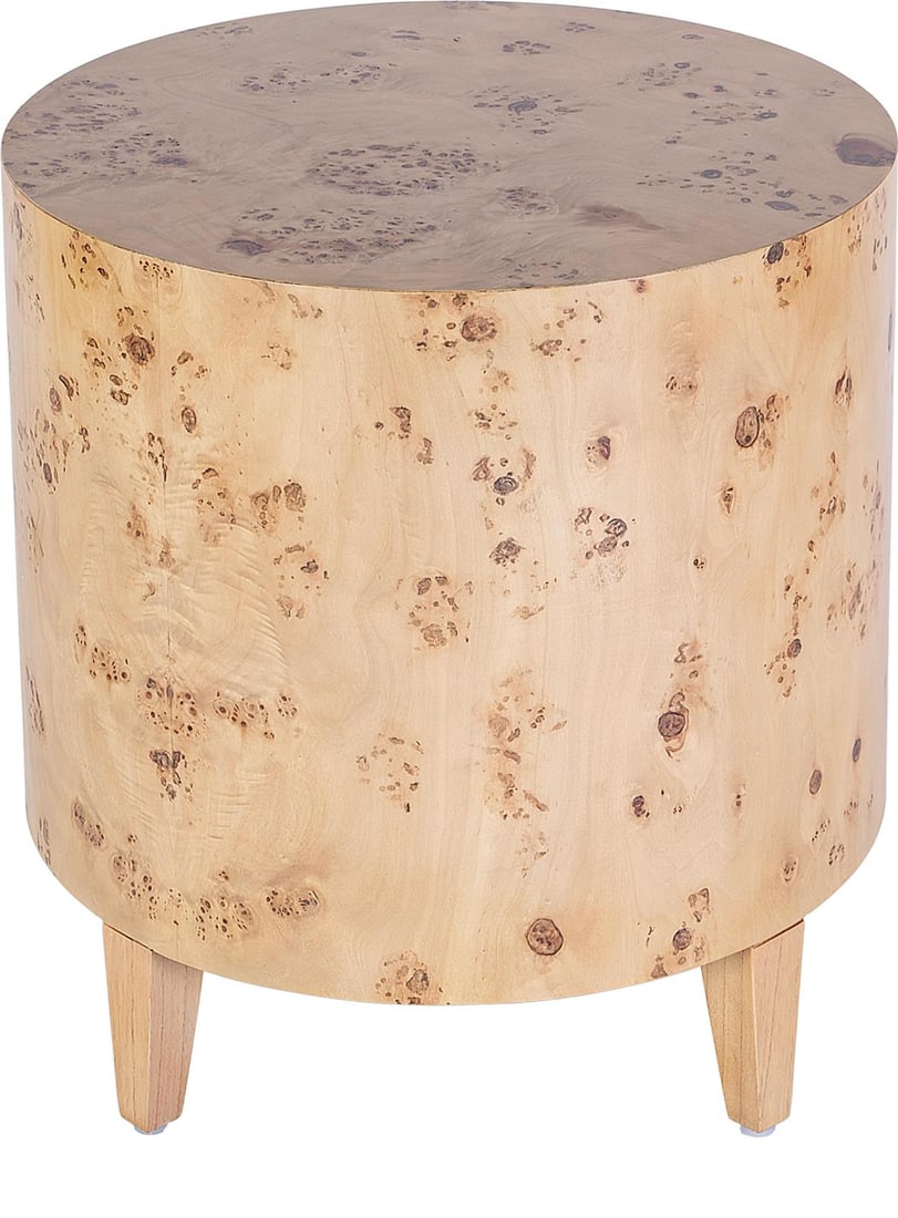 Butler Billie Contemporary Light Burl End Table 24.25H (1 of 5)