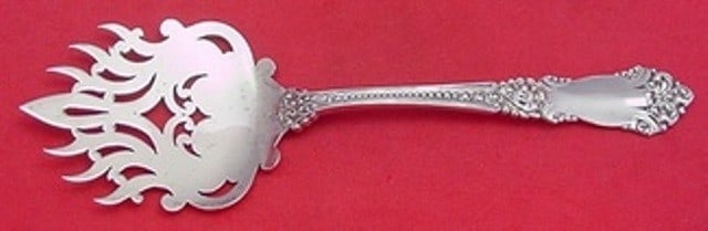 Reed & Barton La Marquise Sterling Silver Cucumber Server Pierced 6 1/4 (1 of 1)