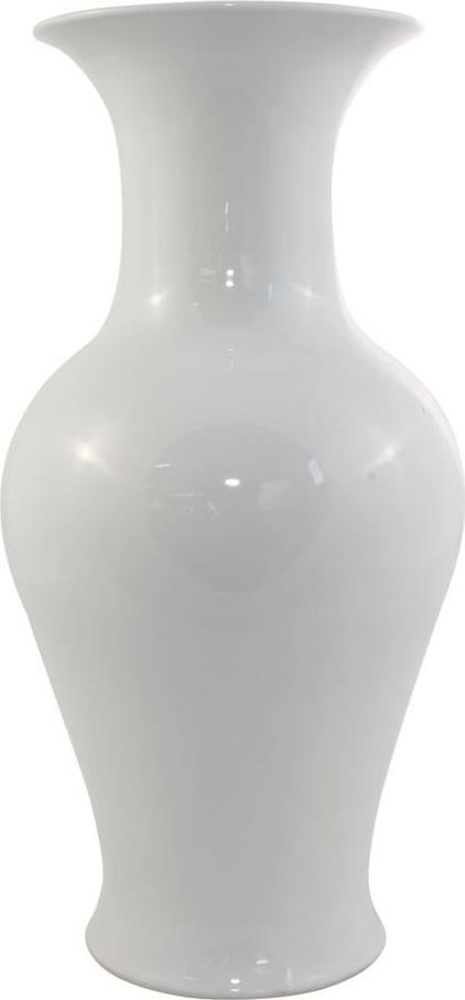 Handmade Transitional Porcelain Fish Tail Vase 19H 10W 10D (1 of 1)